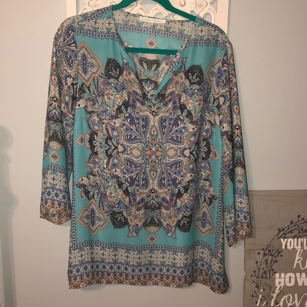 •Printed Tunic•